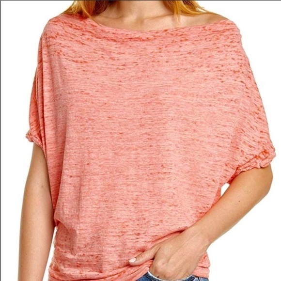 Free People // We The Free Astrid Red Lotus Tee Top - Picture 7 of 16